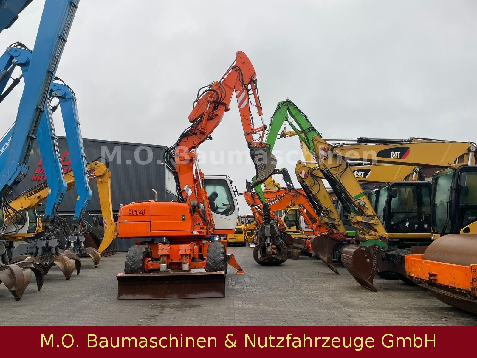 Fahrzeugabbildung Liebherr A 314  Litronic / ZSA/ AC/ SW/ VSA/ Hammerline