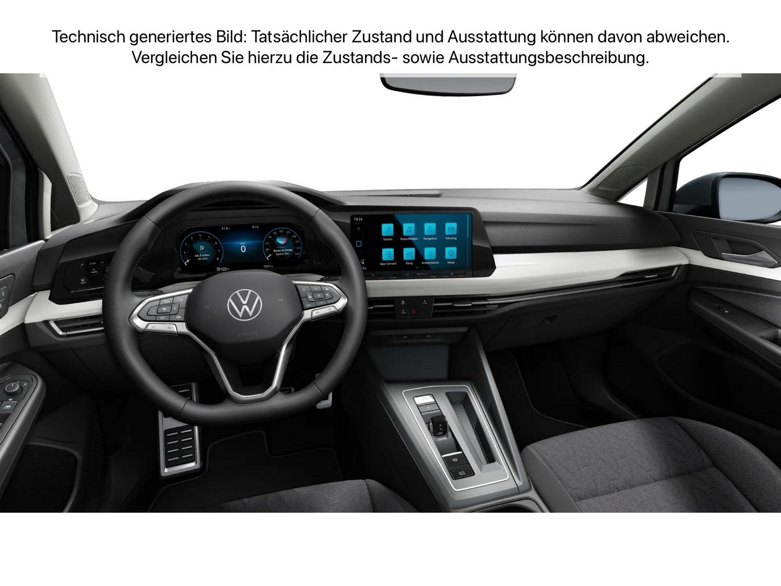 Volkswagen Golf VIII 1.0 eTSI DSG Move CarPlay ACC LED PDC, миниатюра 7