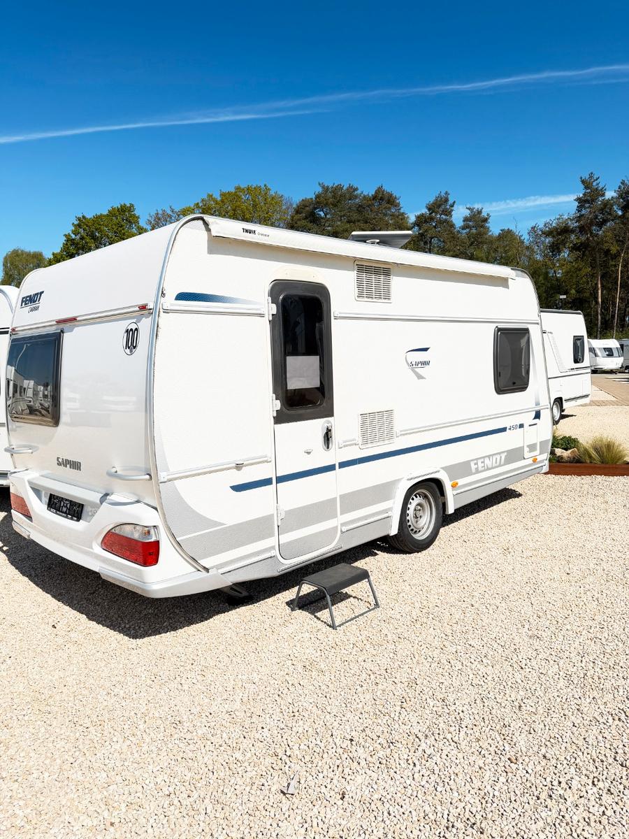 Fendt Saphir 450 SFH/Markise/Vorzelt/Fahrradträger