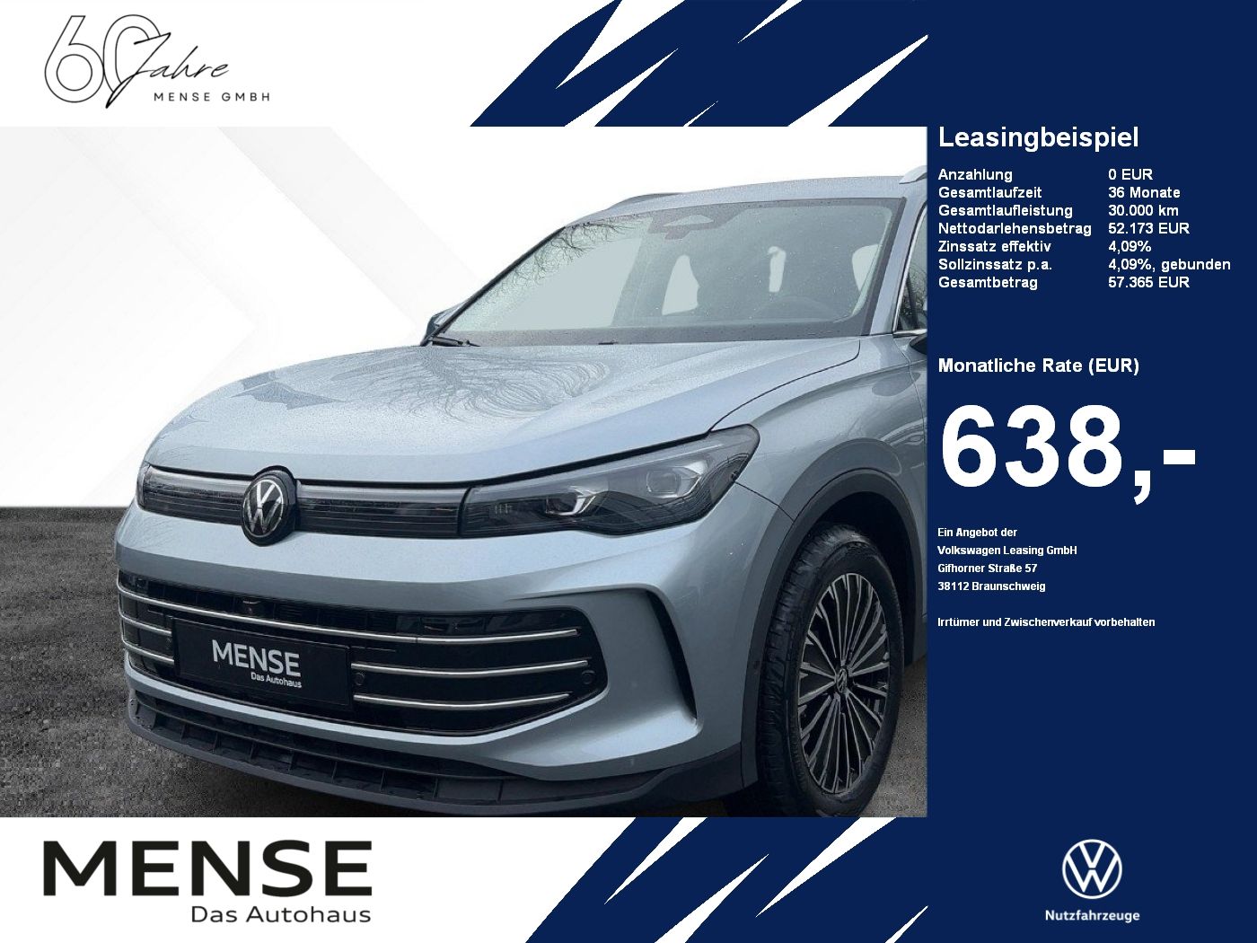 Volkswagen Tiguan TDI Elegance AHK Nav 360° IQ.Light eKlapp