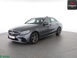 Mercedes-Benz C 200 3x AMG WIDESCREEN,GLASDACH,SPURPAKET,SH - Mercedes-Benz C 200 mit Benzin-Antrieb: Grau, Limousine