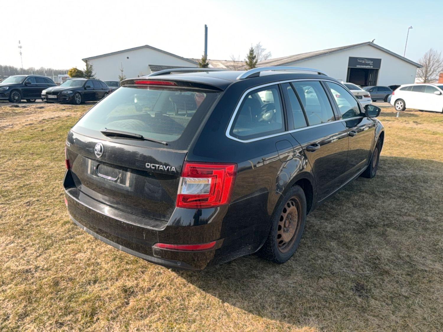Skoda Octavia 2015 — вигляд ззаду