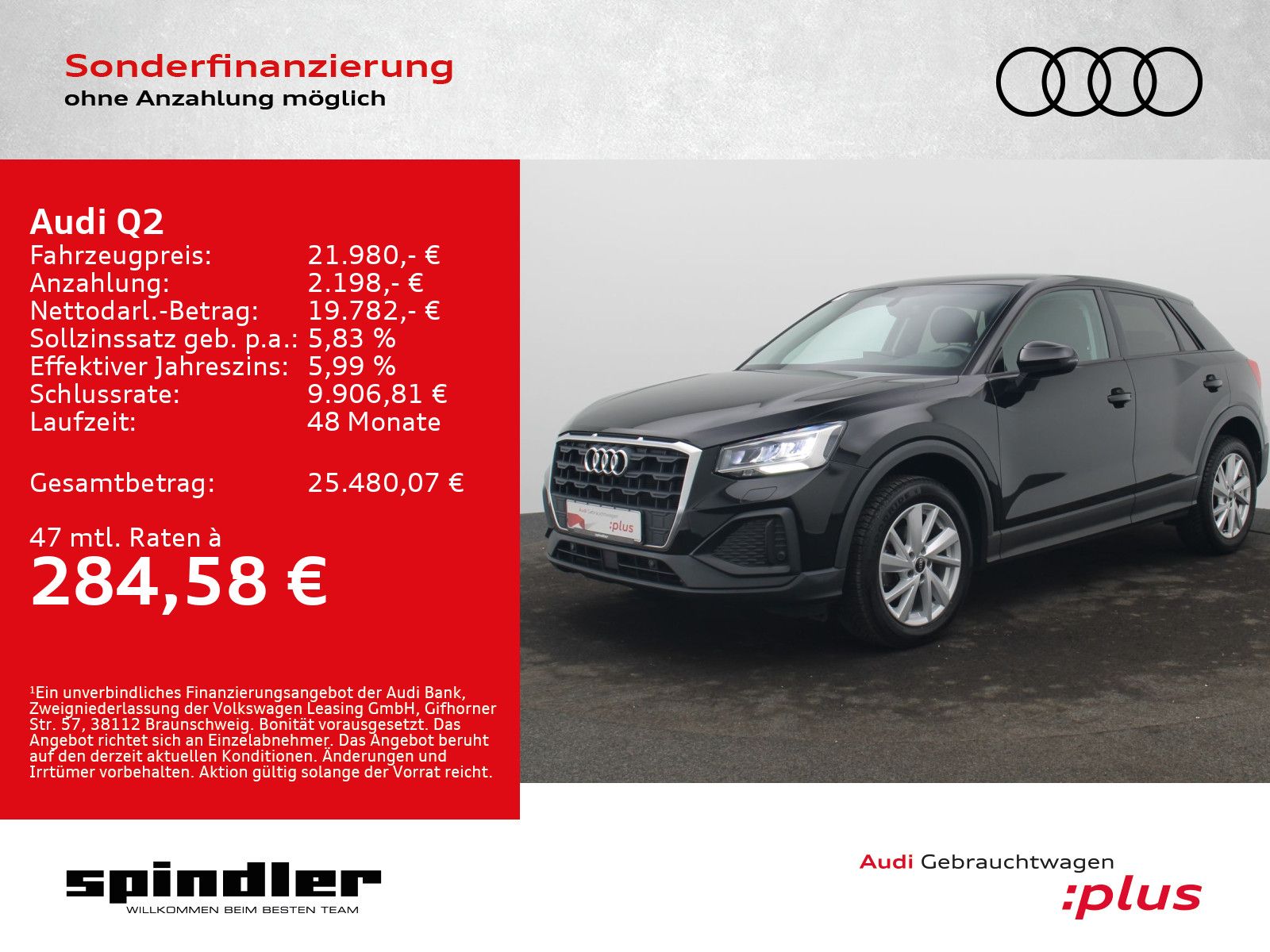 Audi Q2 35 TFSI S-tronic / MMI-Navi+, LED, RFK, ACC