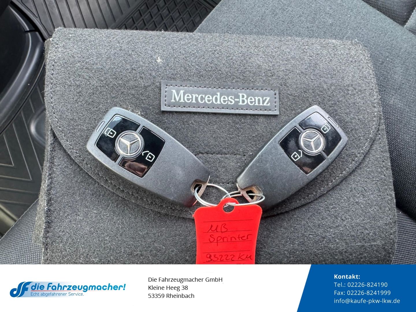 Fahrzeugabbildung Mercedes-Benz Sprinter Kasten MAXI 315CDI L4 Navi Kamer CarPla