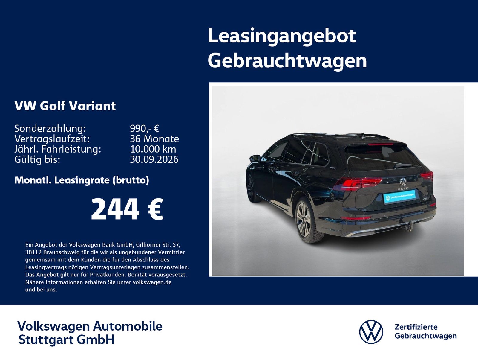 Volkswagen Golf Variant Energy 1.5 eTSI DSG Navi Kamera AHK foto 2
