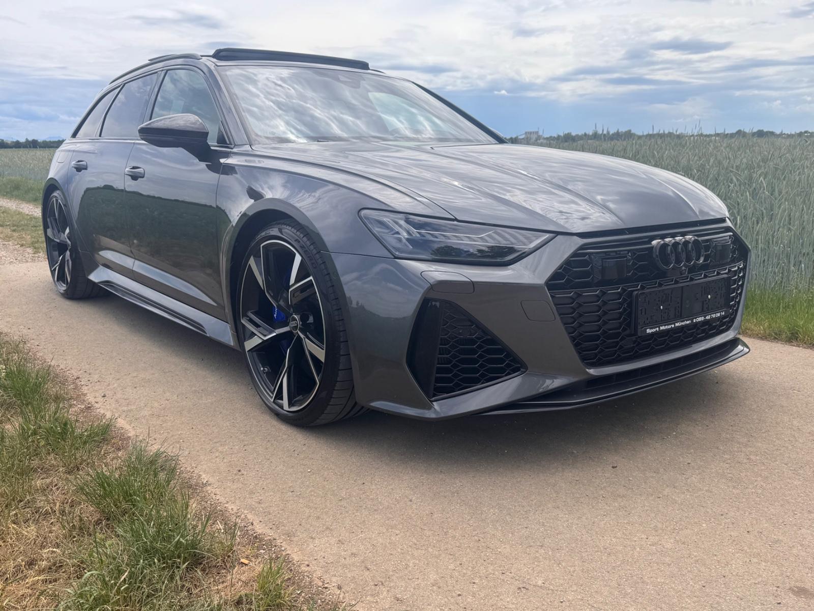 Audi RS6 Keramik PANORAMA STANDHEIZUNG 22-ZOLL