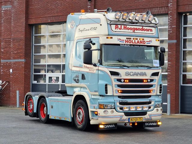 Scania R730 V8 Topline 6x2*4 - Custom in- and exterior