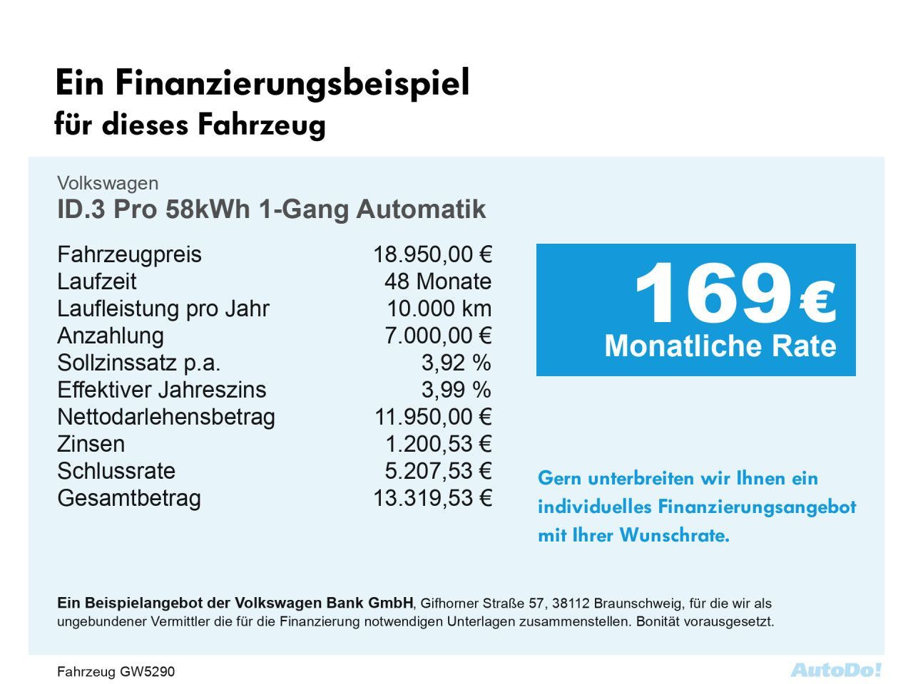 Volkswagen ID.3 Pro 58kWh 1-Gang Automatik LED imagem 3