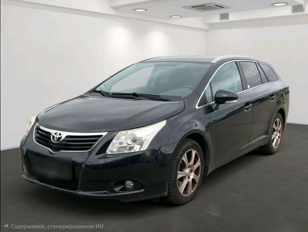 Toyota Avensis 2012 — rear view