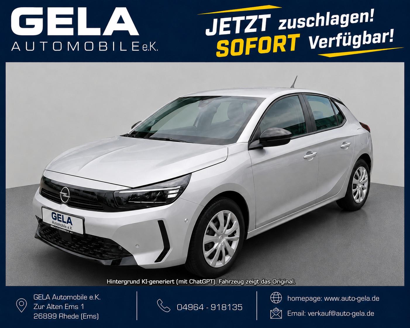 Opel Corsa 1.2 Turbo Edition /LED/SmartLink/Rückfahrk