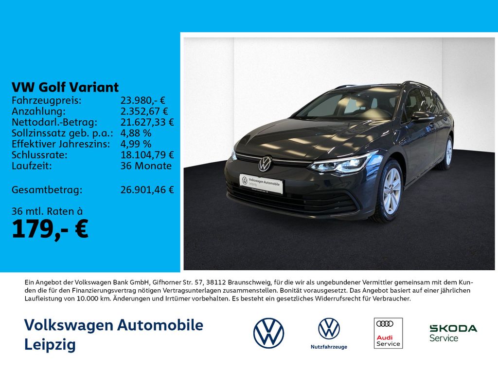 Golf VIII Variant 1.5 eTSI Life *ACC*DSG*Navi