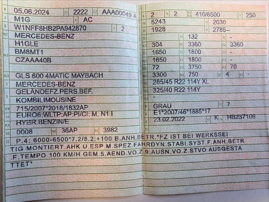 Mercedes-Benz GLS 600