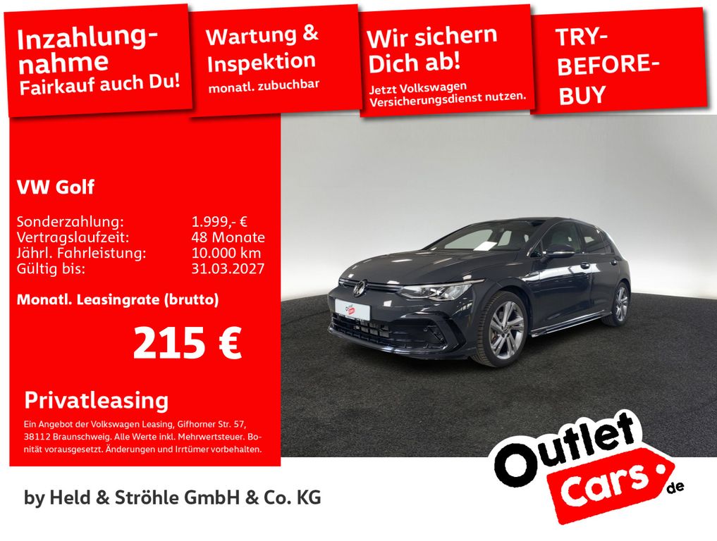 Golf 8 R-LINE 1.5 eTSI DSG LED PDC SHZ APP DAB+
