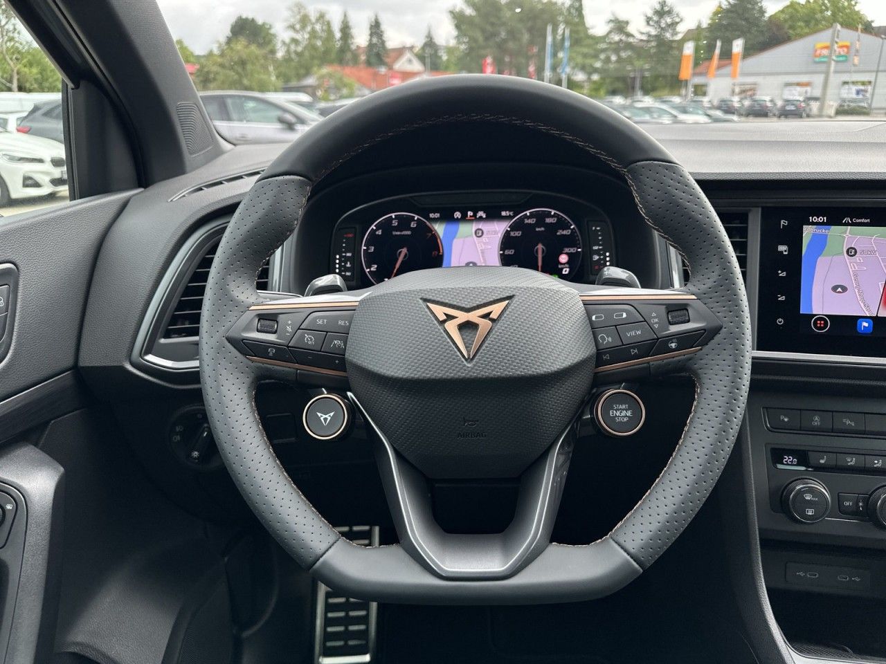 Fahrzeugabbildung CUPRA Ateca VZ 2.0 TSI 300 PS 7-Gang-DSG 4Drive - mit KI generiert/bearbeitet