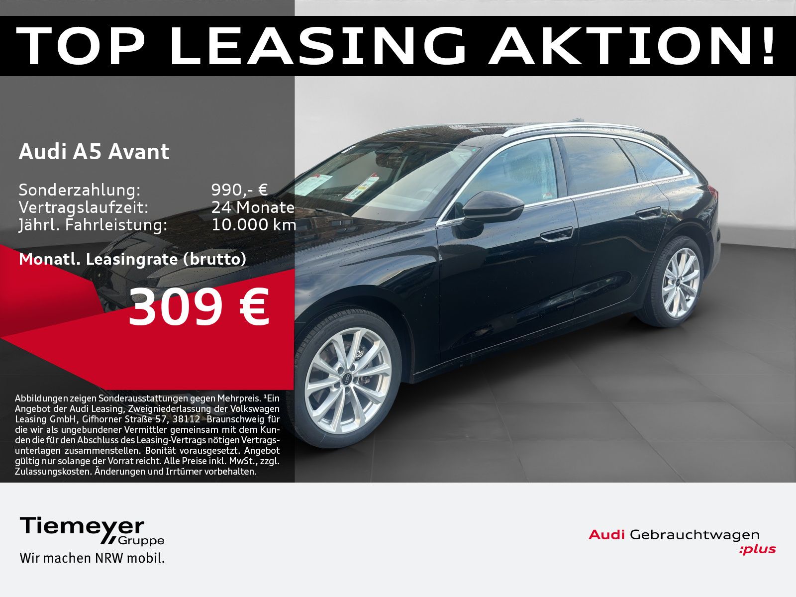 Audi A5 Avant TFSI Q LM18 KAMERA SPORTSITZE AHK