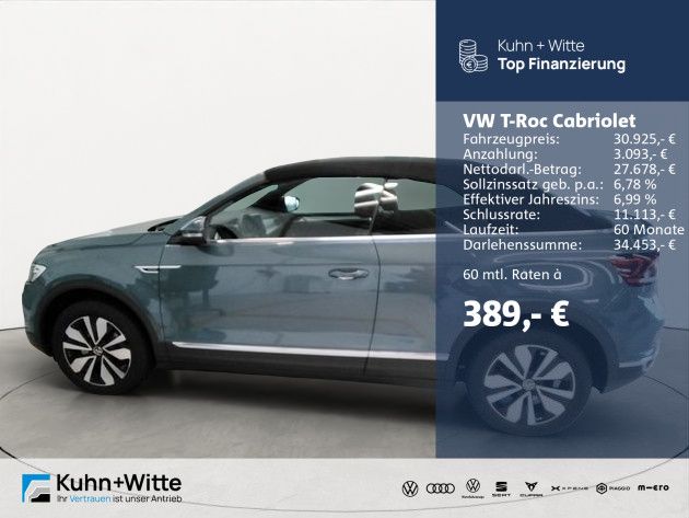 Volkswagen T-Roc Cabriolet 1.5 TSI Move *ACC*LED*RFK*Navi*