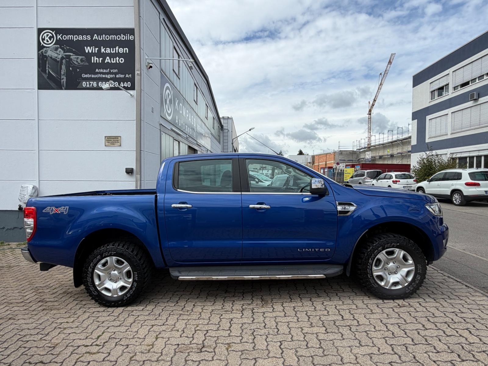 Ford Ranger Limited 3.2 TDCi 200 ch BVA 4x4 / 83 742 km / 1ère main / Cuir / Caméra