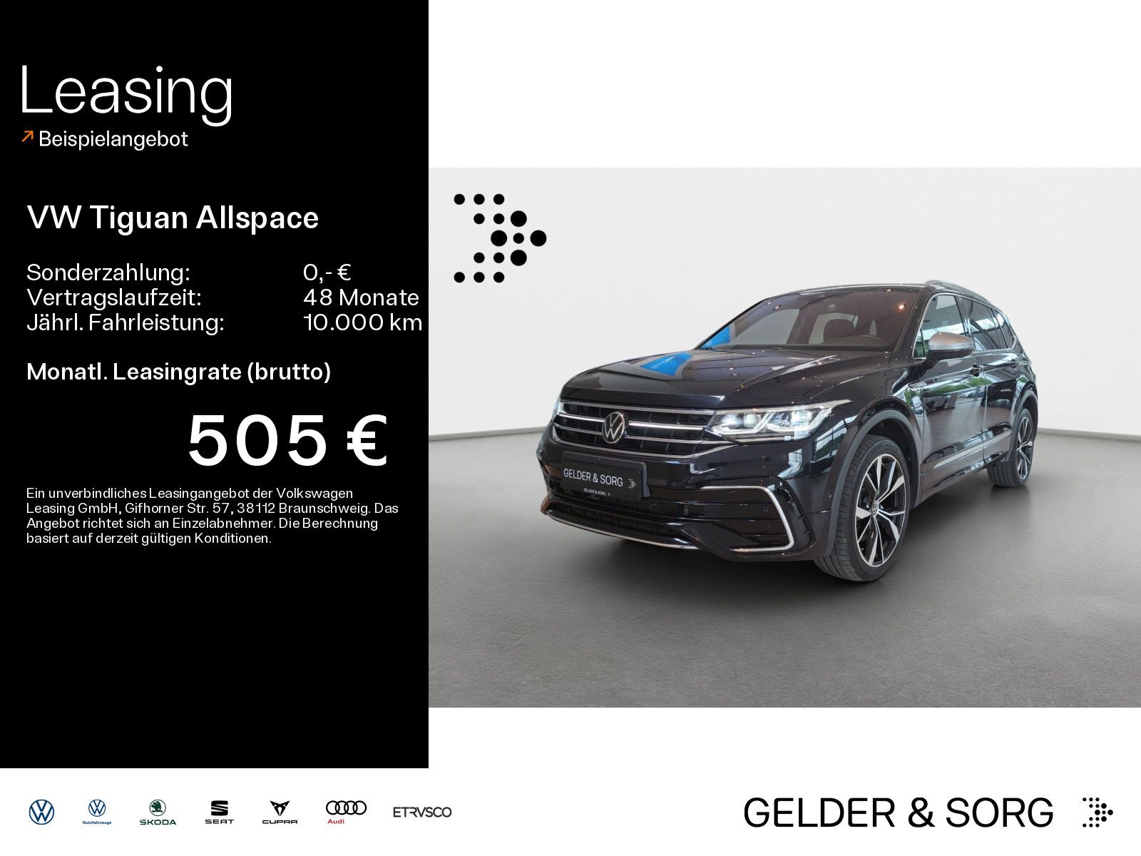 Volkswagen Tiguan Allspace R-Line 2.0 TDI LEDER*360°*MEMORY