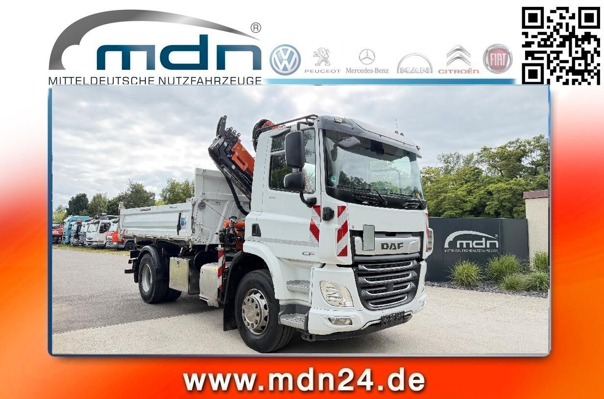 DAF CF 410 MEILLER Kipper KRAN 15m FUNK AHK