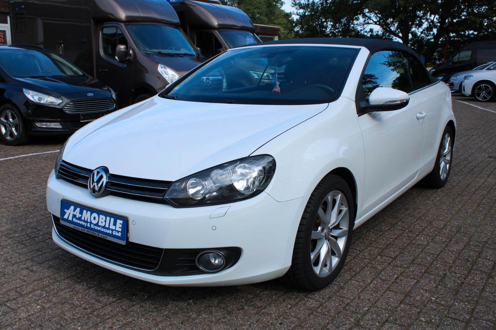 Volkswagen Golf VI 1.6TDI Cabriolet Kam Leder Navi Sitzheiz