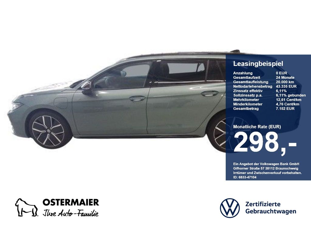 Volkswagen Passat Variant R-LINE 1.5eTSI 177PS DSG HYBRID A
