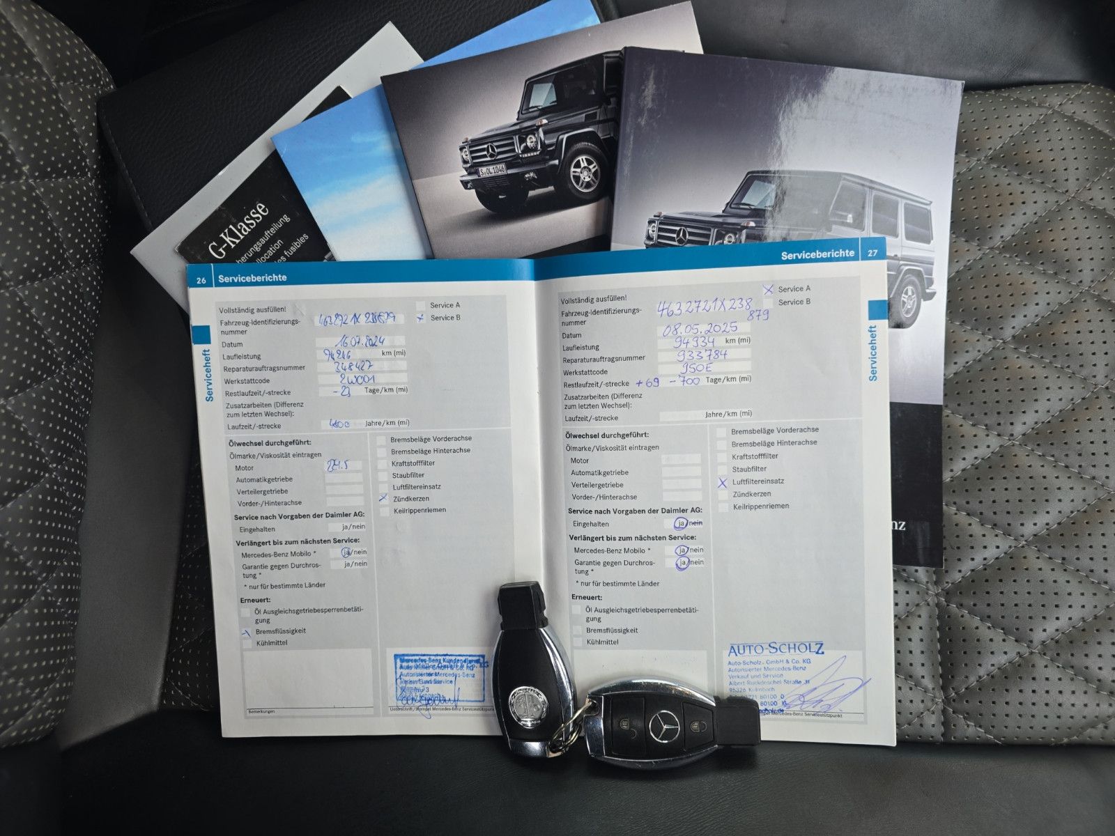 Fahrzeugabbildung Mercedes-Benz G 63 AMG G -Modell DESIGNO