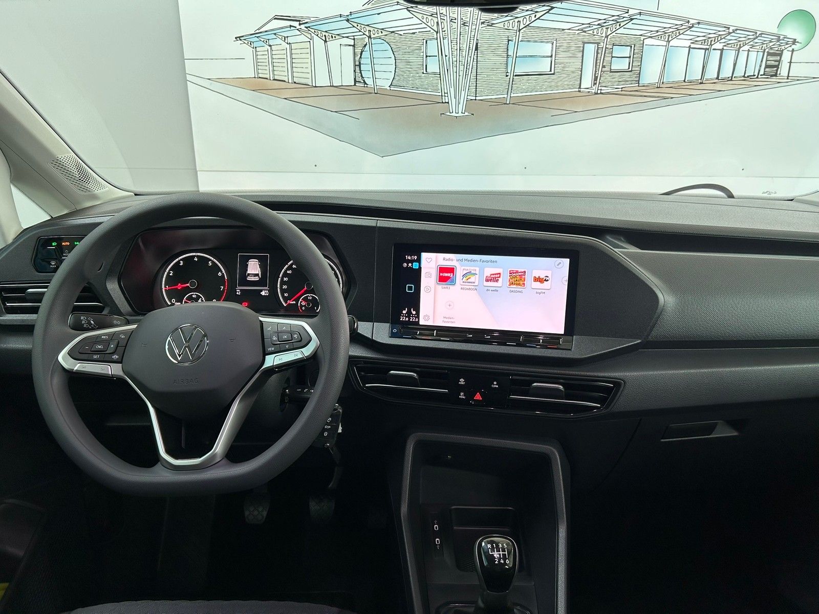 Fahrzeugabbildung Volkswagen Caddy Kombi Life 1,5 TSI +Designpaket+AppConnect