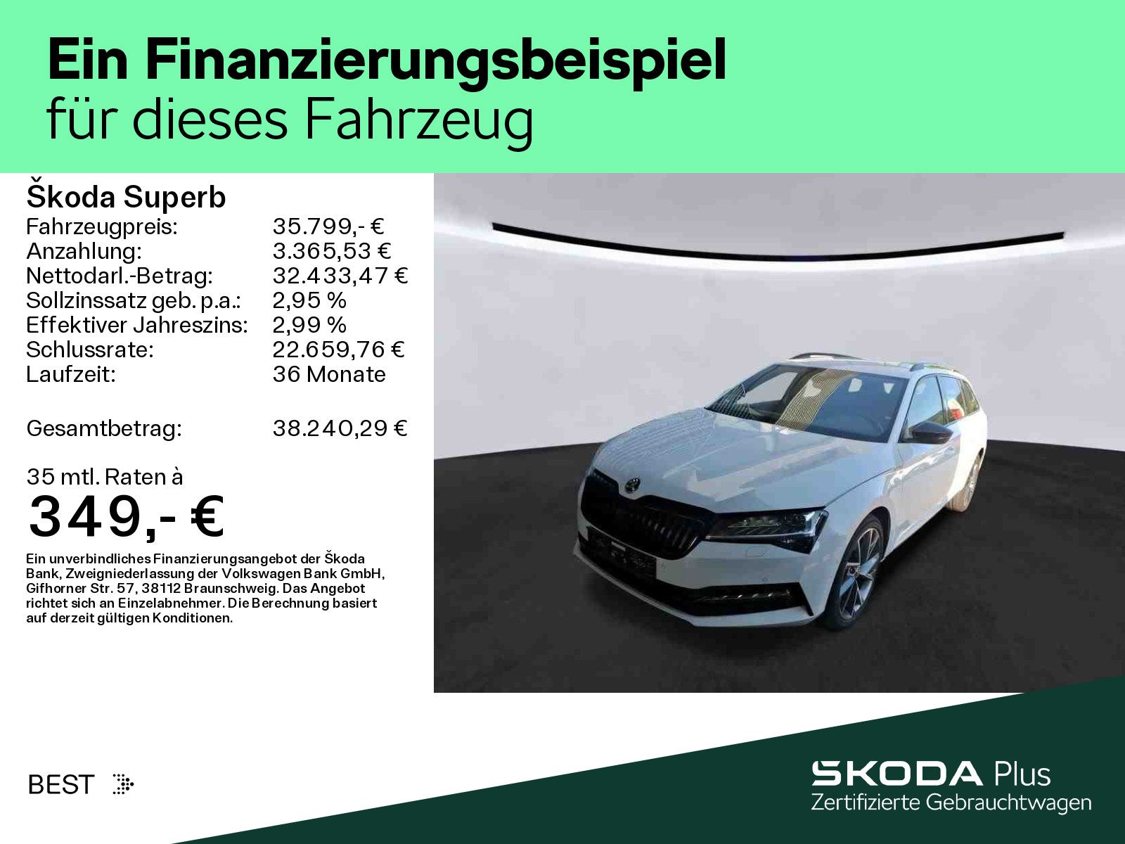 Skoda Superb Combi 2.0 TDI DSG SPORTLINE*MATRIX*KESSY* imagem 2