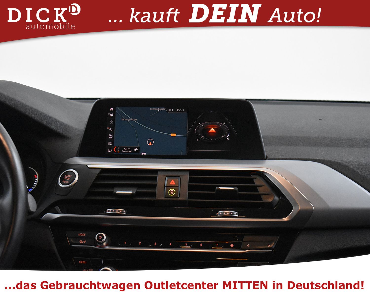 BMW X3 xDr 20d Aut. NAVI+LED+AHK+HEADUP+SITHZ+TEMP+M - Image 14
