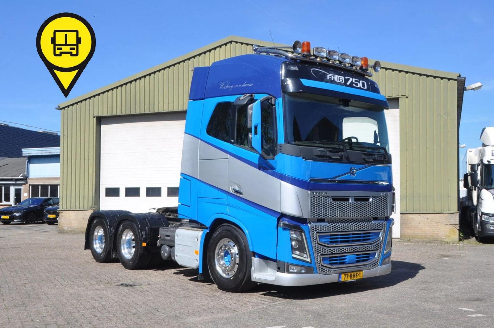 Volvo FH 16 6X4+Liftas iParkCool iShift Alcoa