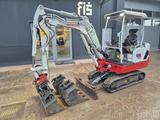 Takeuchi TB225 - 2021 YEAR - 1365 HOURS - 3X BUCKETS - Takeuchi LKWs