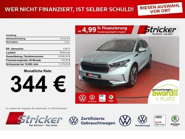 Skoda Enyaq iV80 Suite 344,-ohne Anzahlung AHK Matrix