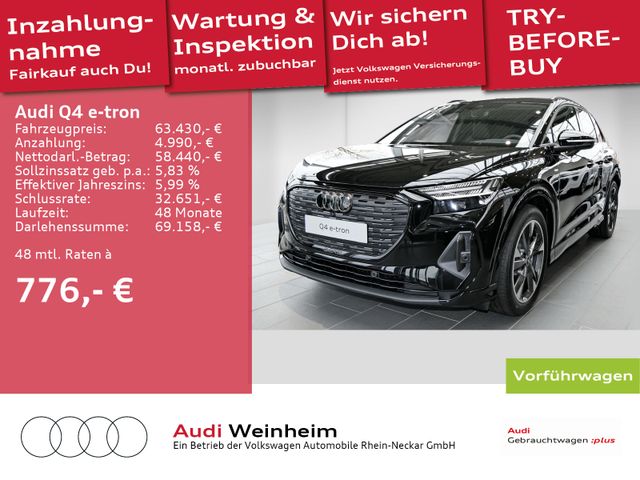 Audi Q4 e-tron 45 quattro AHK Navi MatrixLED S line