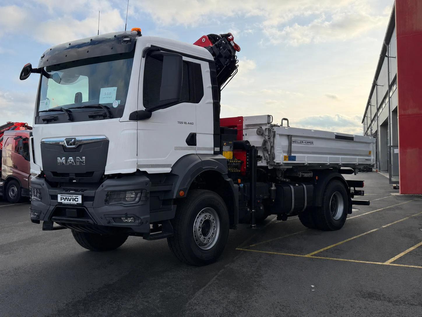 MAN TGS 18.440 4x2 BL MEILLER Krankipper Palfinger