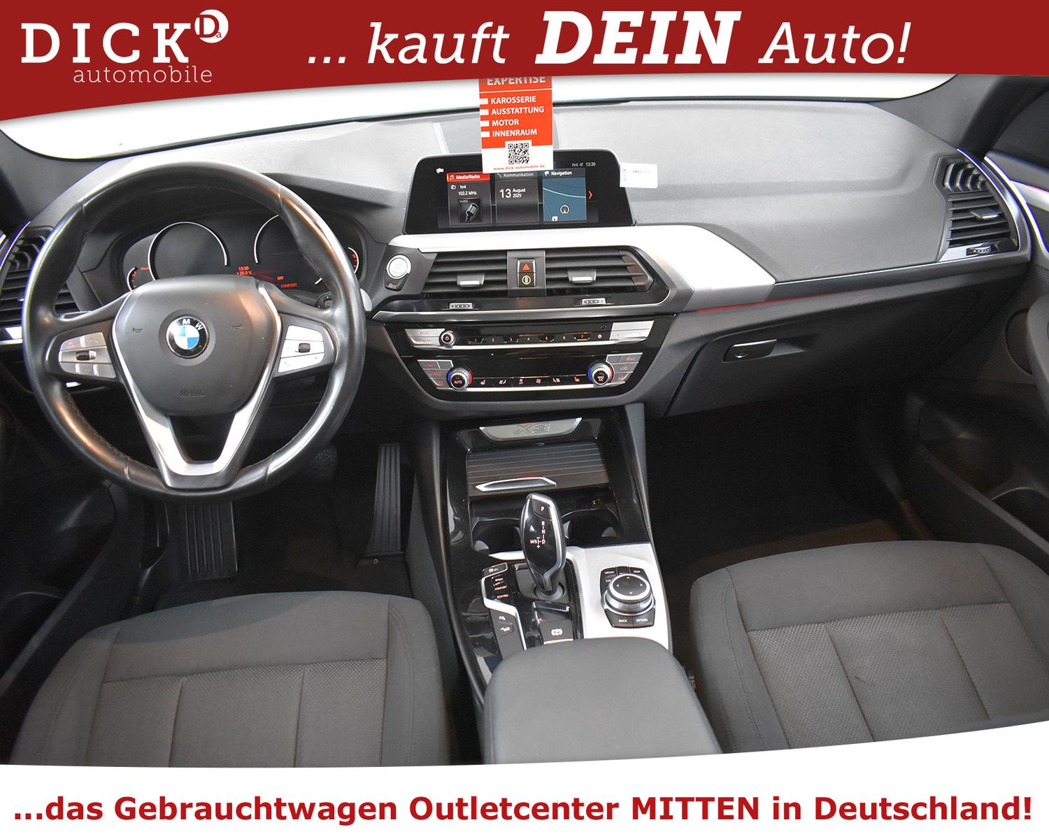 BMW X3 xDr 20d Advant PANO+MEMO+LED+NAVI+SHZ+LC+ - Image 8