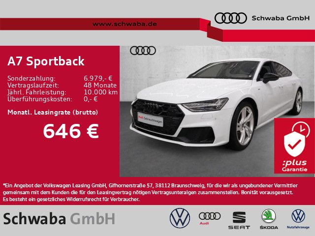 Audi A7 Sportback 45 TFSI qu. S line*Allr.Lenk*8-fach