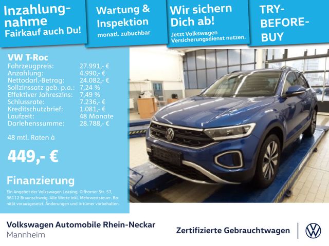 Volkswagen T-Roc 1.5 TSI Move DSG Navi ACC LED uvm