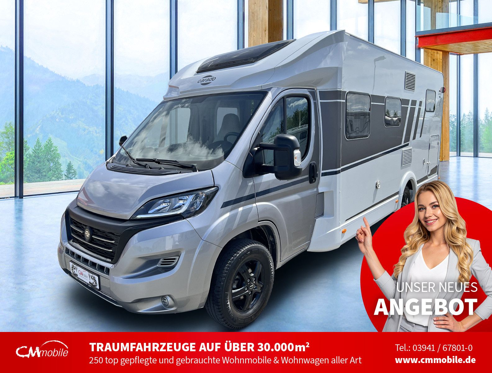 Carado
 T 448 pro Plus - Hub & Einzelbetten - 1. Hand

