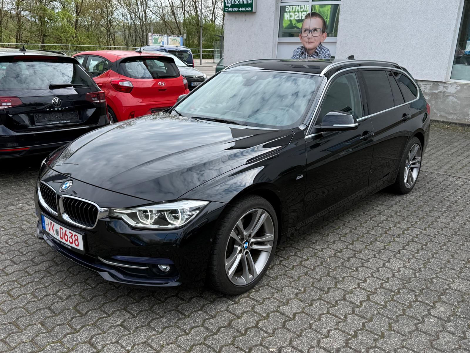 BMW 320d Touring Sport Line Automatik Led Navi RFK