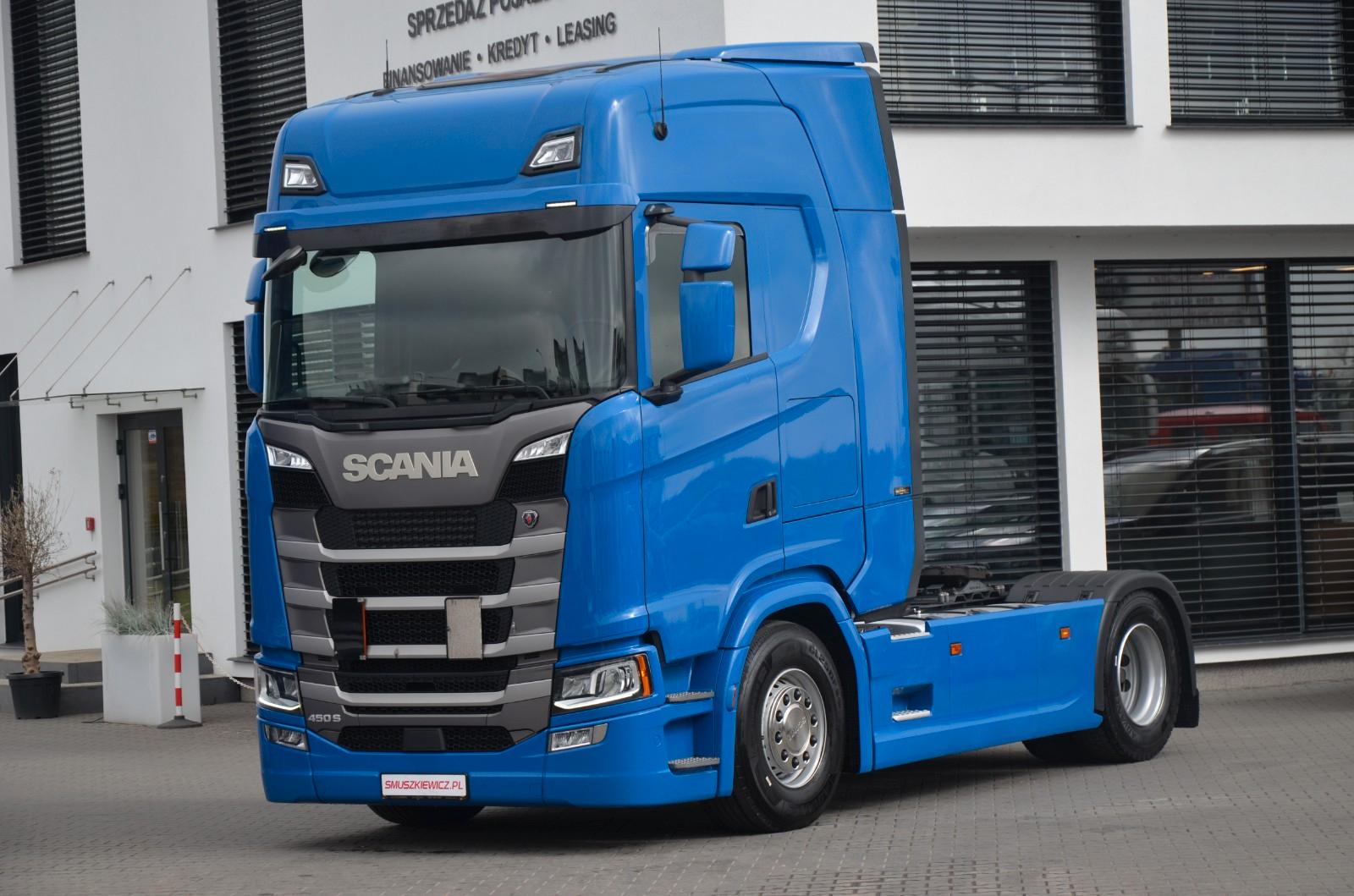 Scania S 450 / 2022r / ACC / KLIMA P. / LED / NAVI 9082