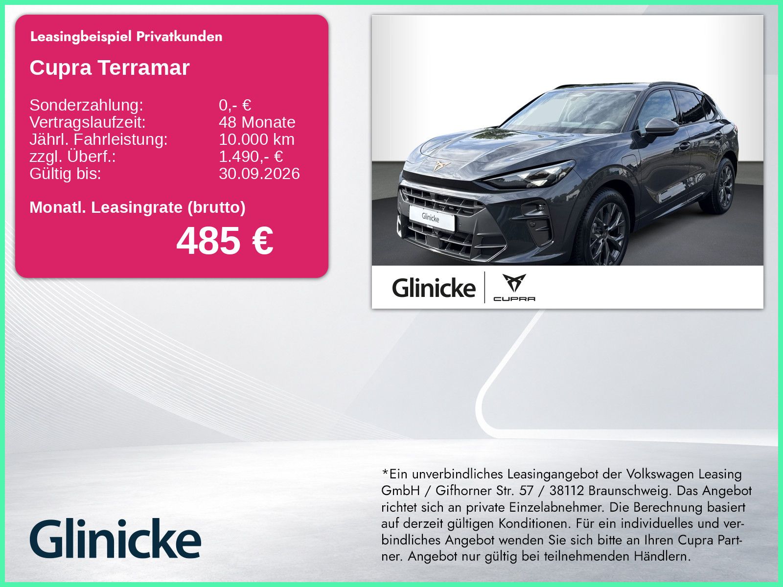 Cupra Terramar 1.5 e-Hybrid DSG, AHK, RFK