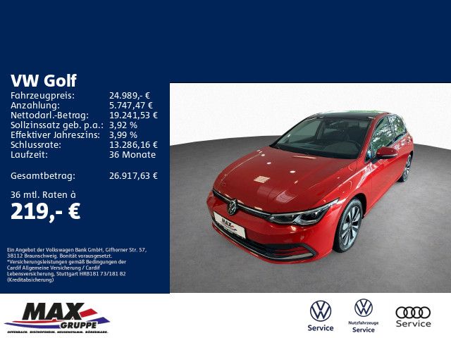 Golf VIII 1.5 TSI LIFE LED+PANO+KAMERA+DCP+ACC