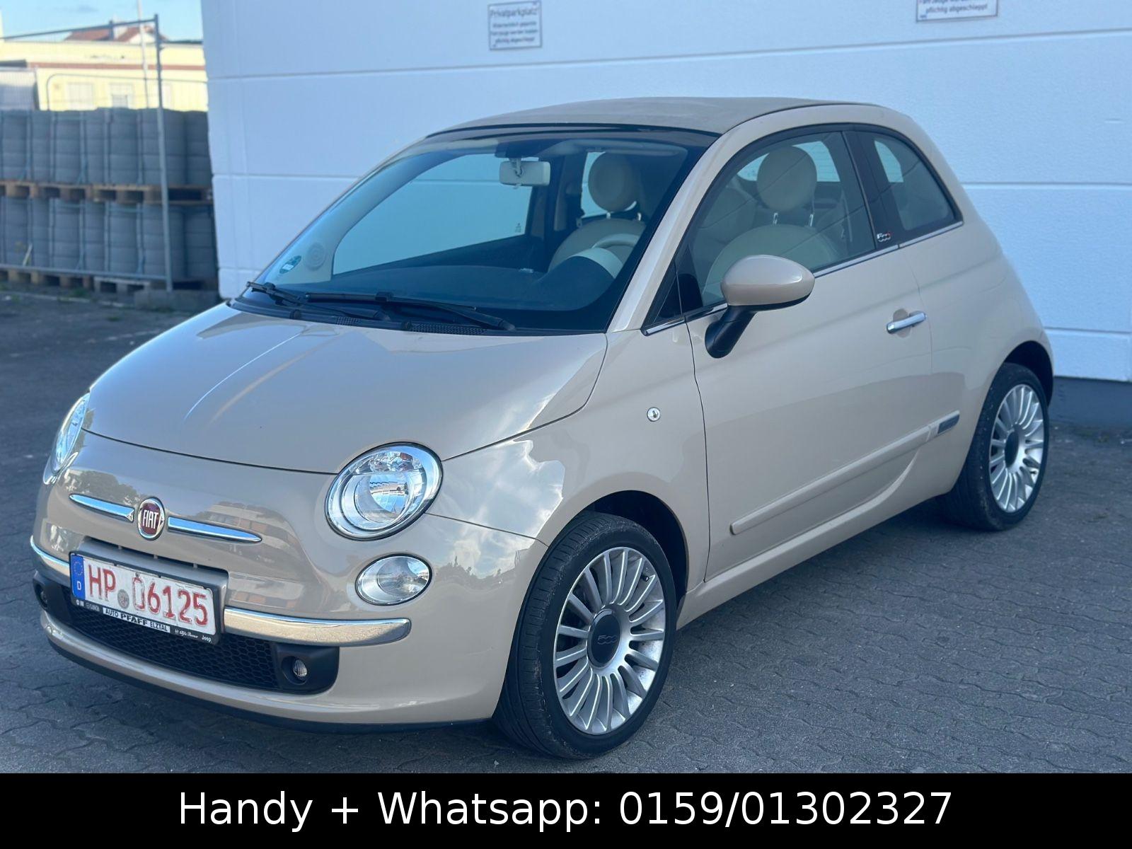 Fiat 500C Lounge -Klimaauto -Euro6 -2.Hand Cappuccino