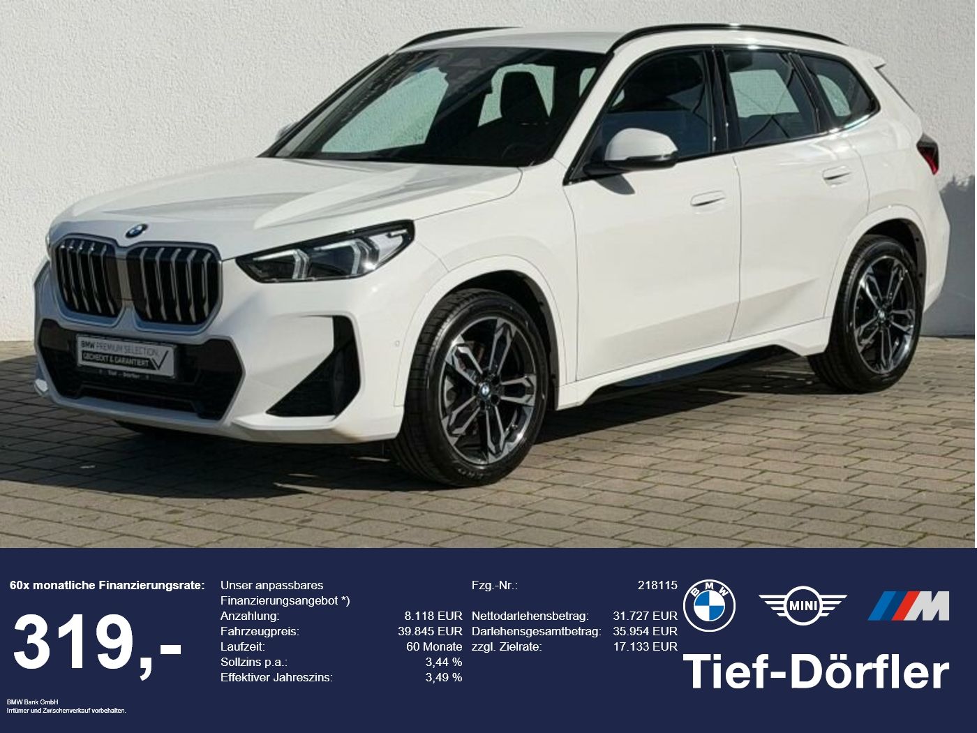 BMW X1 xDrive23d M Sport LED+/Driving-&Park-Assi/SHZ