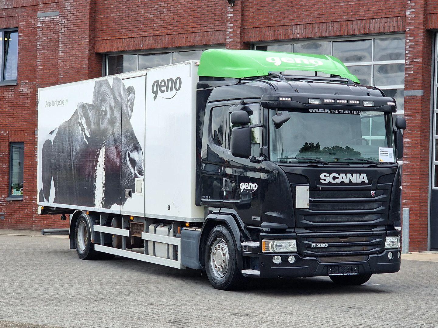 Scania G320 4x2 - Bussbygg box - Full air - Euro 6 - Na
