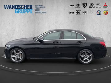 Mercedes-Benz C 180 CGI AMG Line +Sportp.+Navi+LED+SHZ+PDC+LM