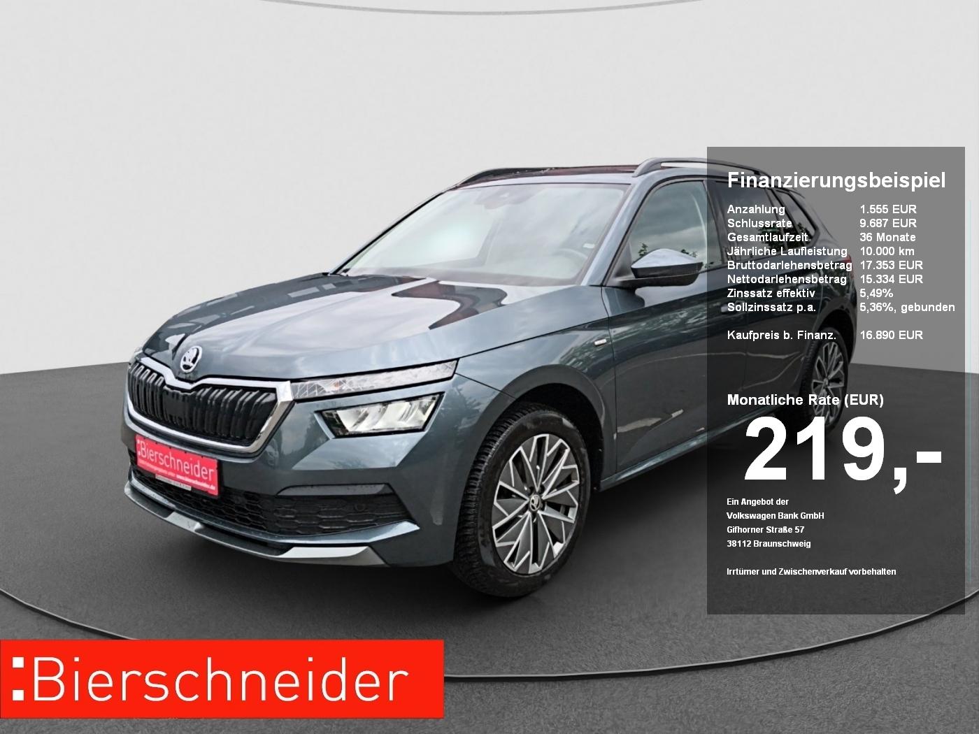 Skoda Kamiq 1.0 TSI Clever NAVI RFK LHZ LED SH