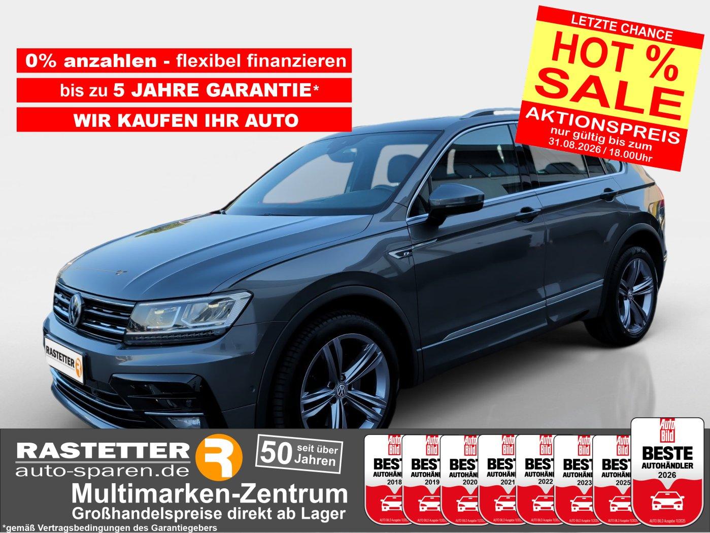 Volkswagen Tiguan TSI DSG 4M Highline R-Line+Leder+AHK+Pano