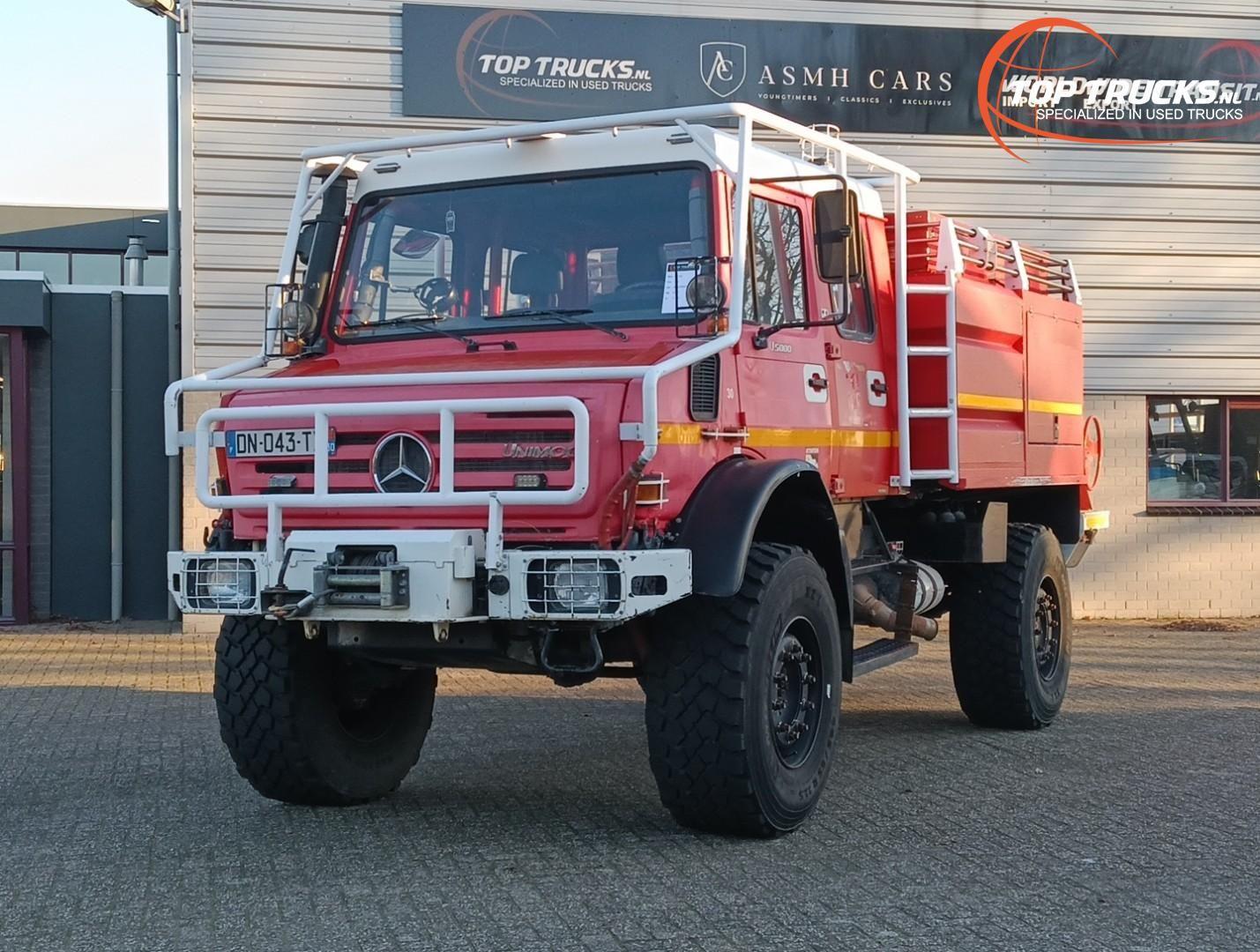 Unimog U 5000 4x4 - (type 437.4) 4000 ltr - Feuerwehr D
