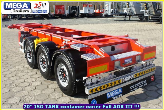 MEGA 20 Ft ISO TANK container carier ADR III, READY !